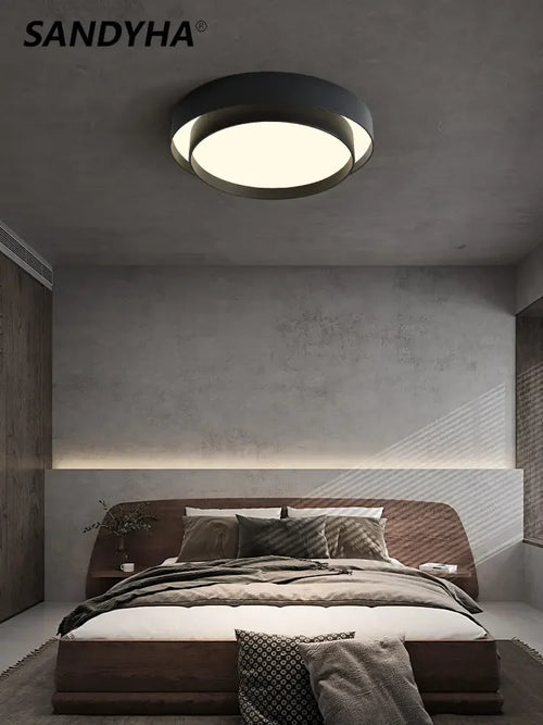 Modern Nordic designer chandelier with LED lighting 2024 - vue 2 sur 12