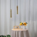 Minimalist Chinese style bamboo pendant light LED