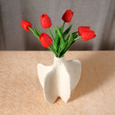 ceramic marine vase modern nordic decoration dried flowers