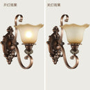 Retro iron wall light industrial style for interior decoration