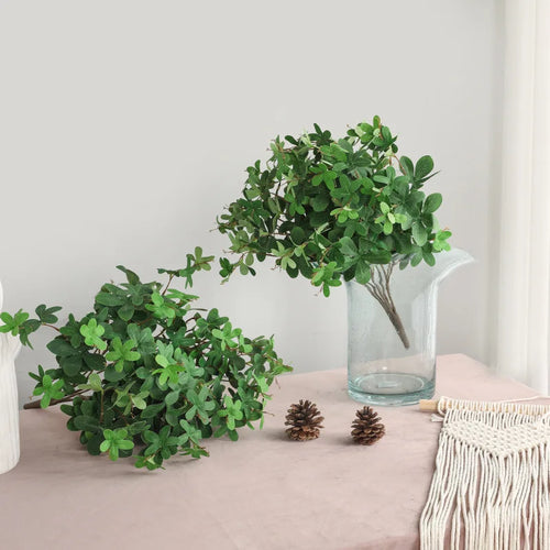Artificial hanging green plant decorative bell bouquet for parties