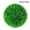 Artificial grass balls for party and event decoration