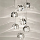 Modern crystal pendant light for stylish illumination