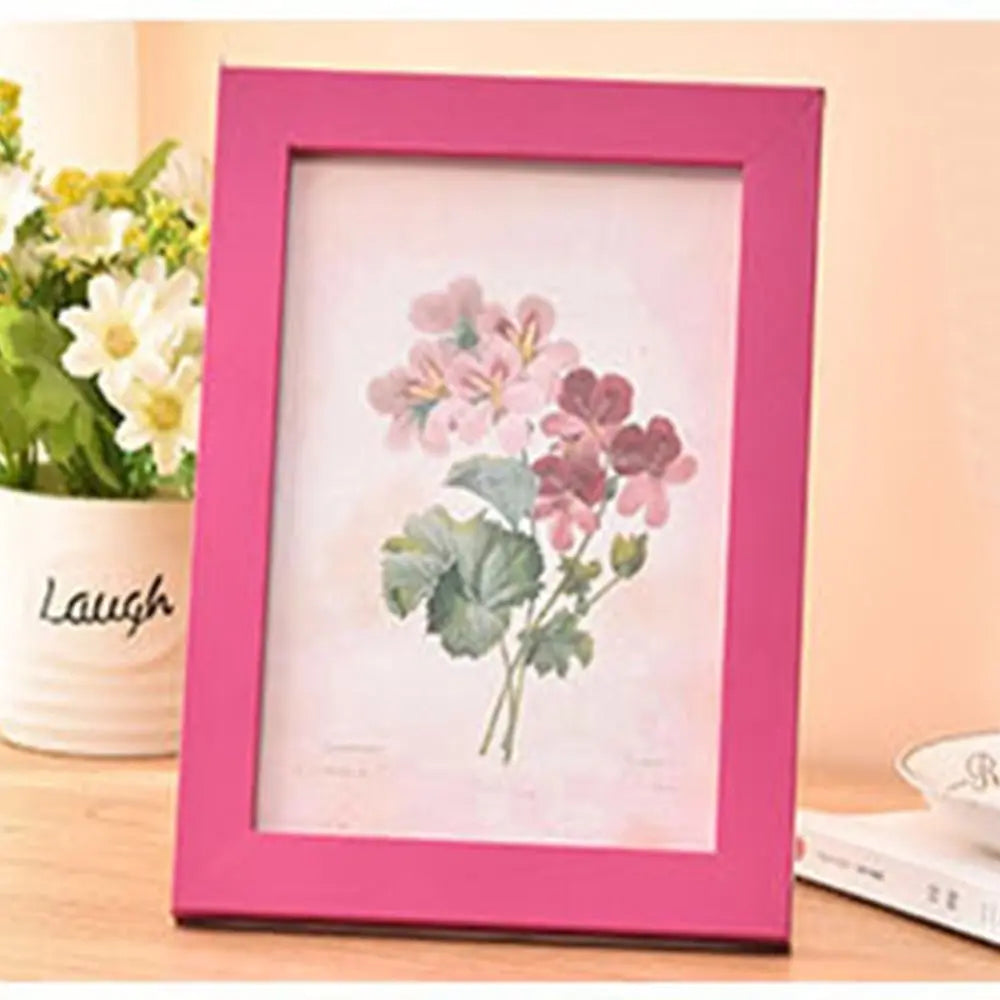 Handcrafted colourful photo frame for DIY display and home decor - vue 15 sur 16
