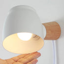 Nordic simple wall light with rotary switch