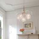 Modern glass chandelier for interior decoration