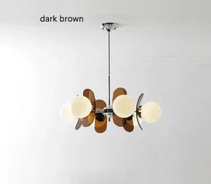 Modern glass pendant light for hotel and restaurant decor