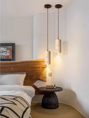 Stone pendant light for small ceiling
