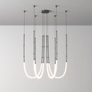 Art deco LED pendant chandelier