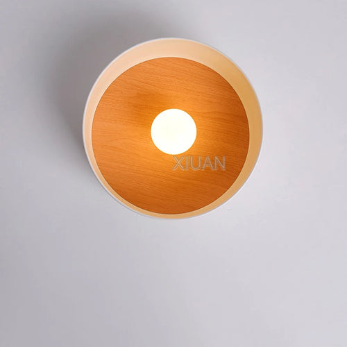 Modern LED ceiling light in metal for hotels and hallways - vue 7 sur 8