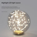 Modern glass ball chandelier pendant light