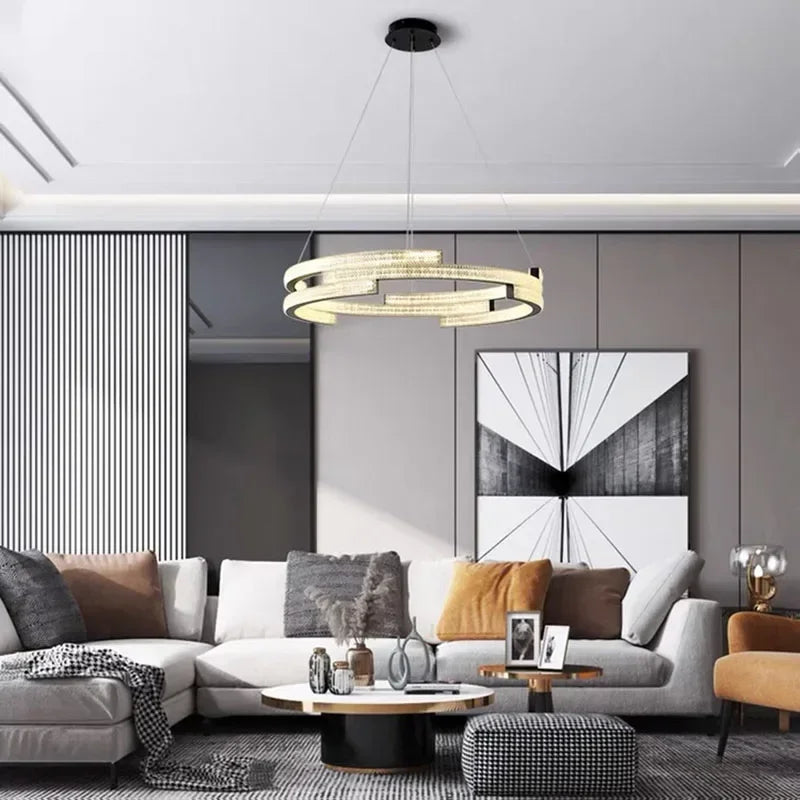 Modern LED pendant light for elegant interior decor