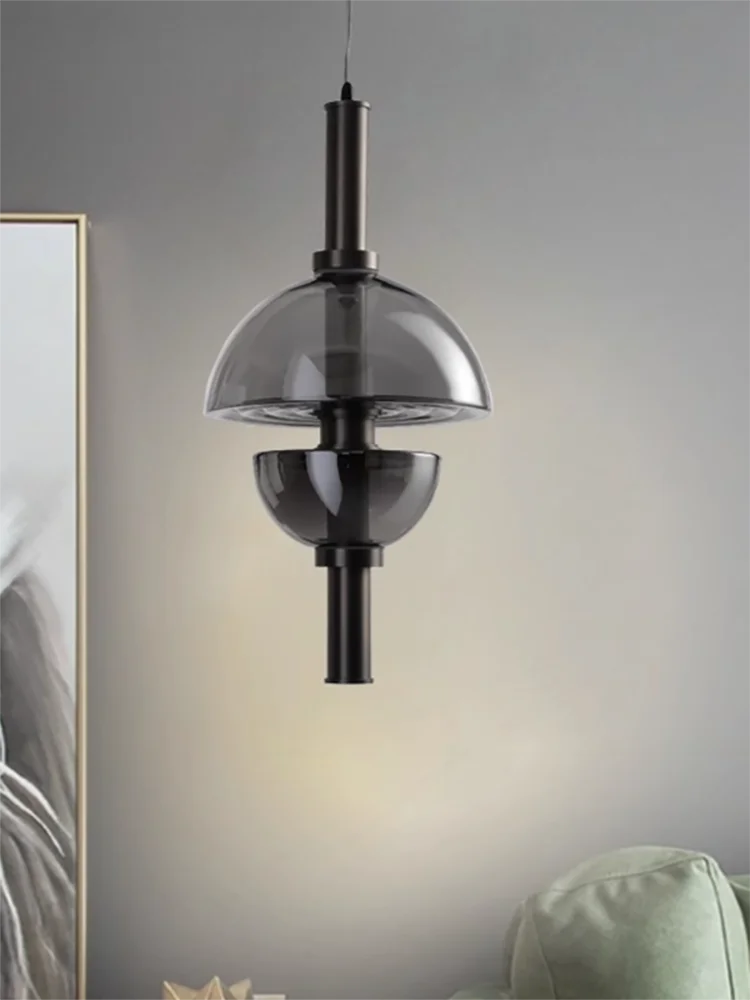 Nordic designer glass chandelier for modern spaces