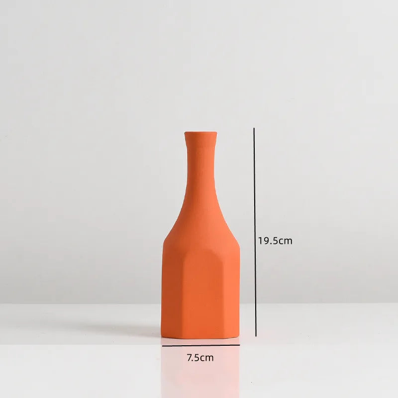 Nordic ceramic vase for home decor or gift