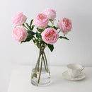 fleur de pivoine en latex pour décoration de mariage