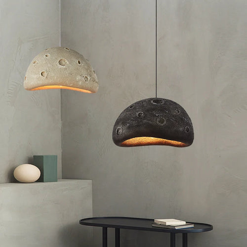 Nordic wabi sabi style creative artistic LED chandelier