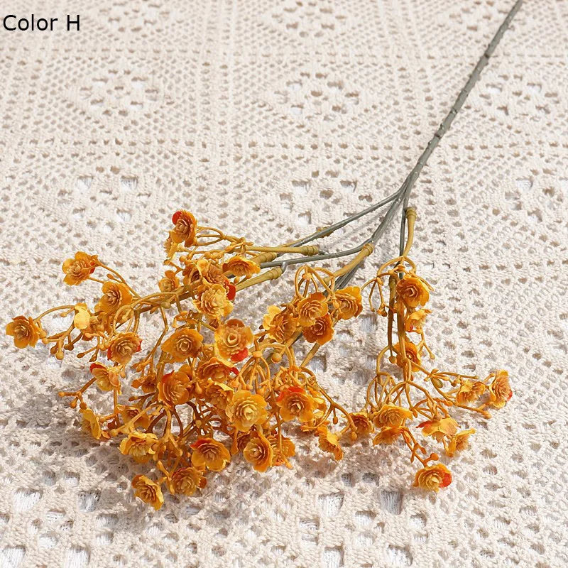 Autumn gypsophila branch for DIY wedding decoration - vue 8 sur 16