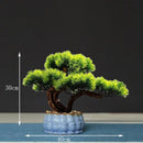 Artificial bonsai tree for indoor decoration and landscaping