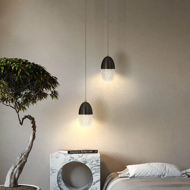 Modern nordic LED bedside lamp for restaurant and bar - vue 5 sur 8