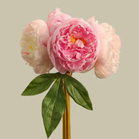 Silk peony bouquet for elegant interior decoration