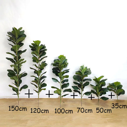 Large artificial ficus plant for indoor and outdoor decoration