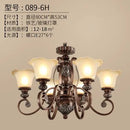 Nordic vintage-style chandelier for elegant indoor lighting