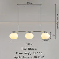 Simple nordic style modern pendant light indoor decoration
