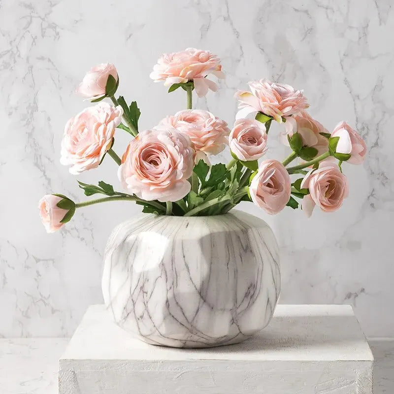 Nordic ceramic vase for dried flowers elegant decoration