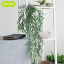 Artificial succulent plants for festive wall decoration