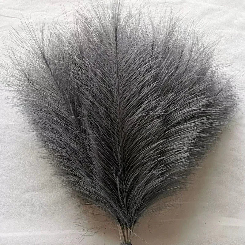 Artificial pampas grass flowers for home and party decoration - vue 9 sur 20