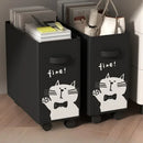 stationery organizer with wheels for office and school