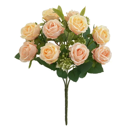 Artificial rose bouquet for weddings and decoration - vue 11 sur 12