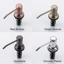 built-in stainless steel soap dispenser for kitchen