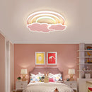 Rainbow cloud ceiling light for children’s room