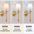 Nordic style decorative copper LED wall light for loft