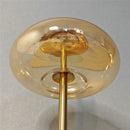 Minimalist glass designer floor lamp for modern interiors