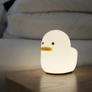 Silicone duck night light USB Christmas gift for children