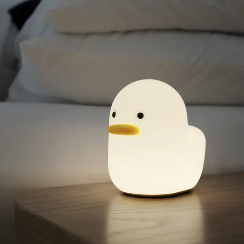 Silicone duck night light USB Christmas gift for children - vue 4 sur 6