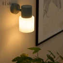 Nordic macaron wall light warm and modern interior decor