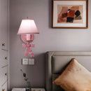 Cute decorative wall light for modern girl's bedroom