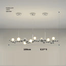 Art deco gold chrome LED pendant light for elegant interiors