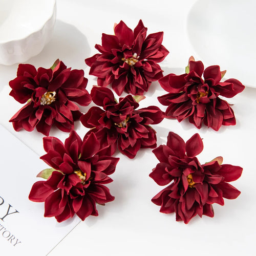 Set of 20 silk wall flowers for varied decoration - vue 16 sur 15