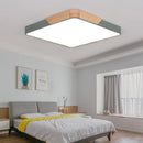 Nordic solid wood artistic chandelier with simple modern macaron style
