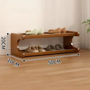 simple and space-saving indoor shoe rack