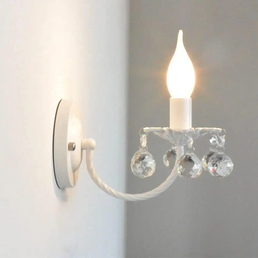 Korean style crystal wall light for decorative lighting - vue 10 sur 16