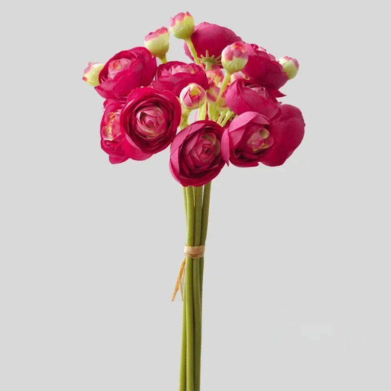 Artificial rose bouquet for balcony decoration