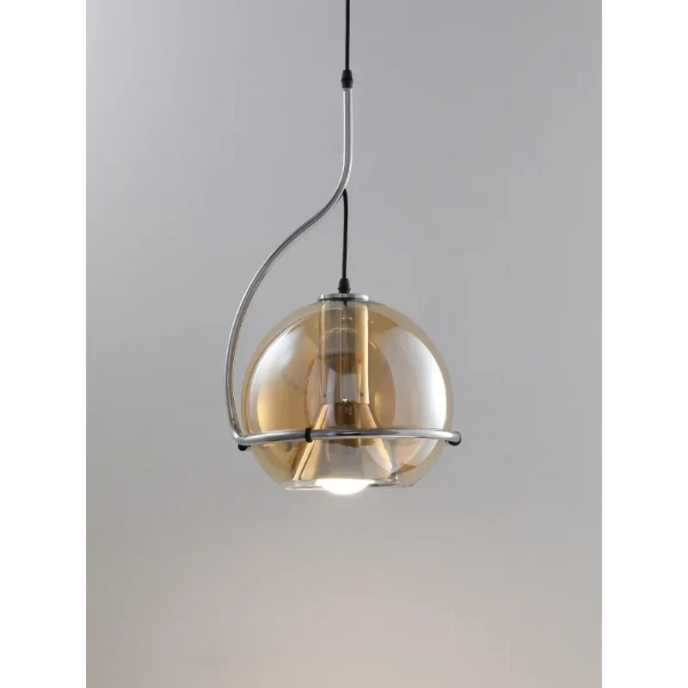 Nordic style glass ball chandelier for retro lighting
