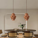Wabi sabi style nordic LED chandelier for bar and restaurant