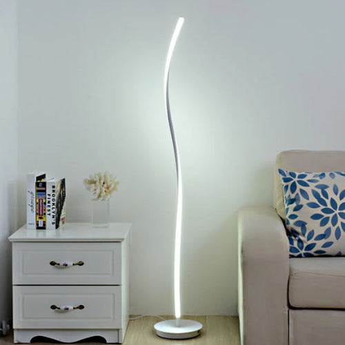 LED floor lamps with silica gel for living room or study - vue 4 sur 8