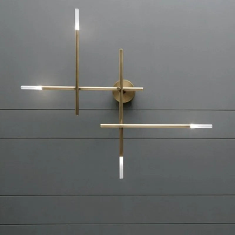 Minimalist LED wall light for interior decoration - vue 3 sur 12